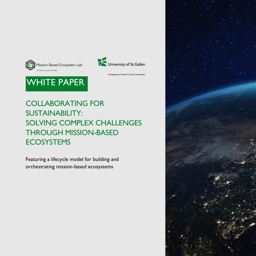 New White Paper - Collaborating for Sustainability